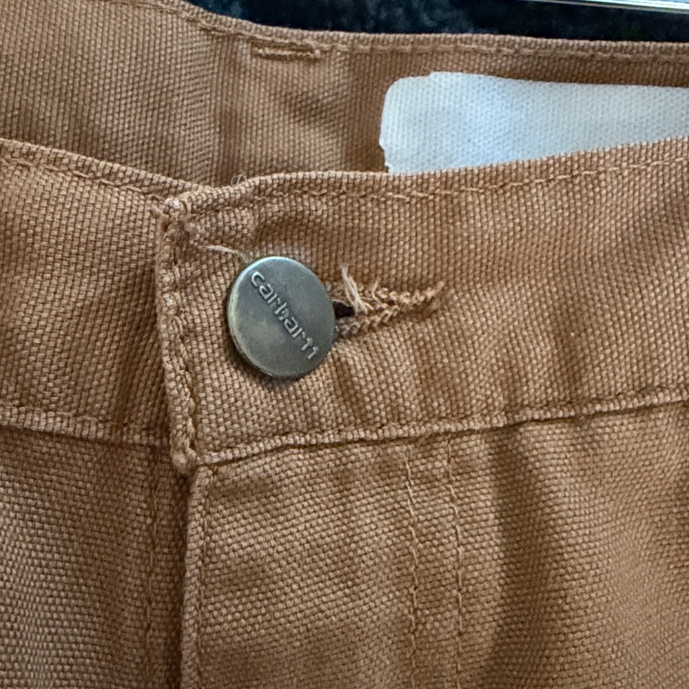 Carhartt Men's Relaxed Fit Carhartt Brown Work pants - Picture 6 of 6